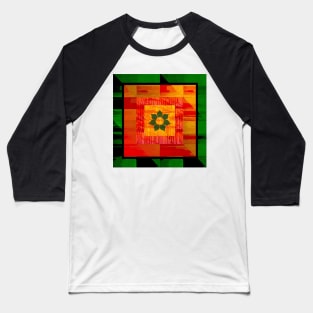 Rasta Colors Baseball T-Shirt